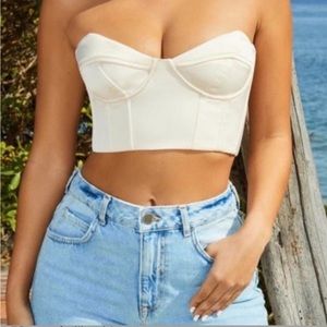 Oh Polly Corset Bustier Top